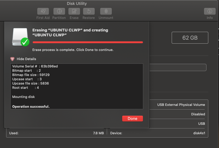 Drive Formatted