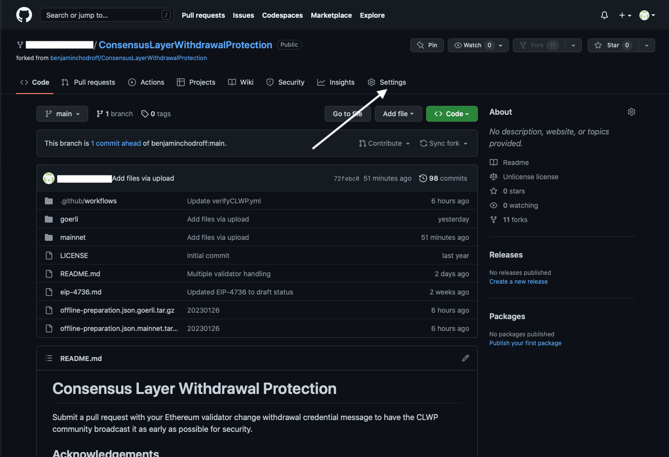 GitHub Step 18